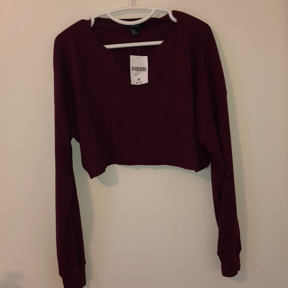 Cropped long sleeve